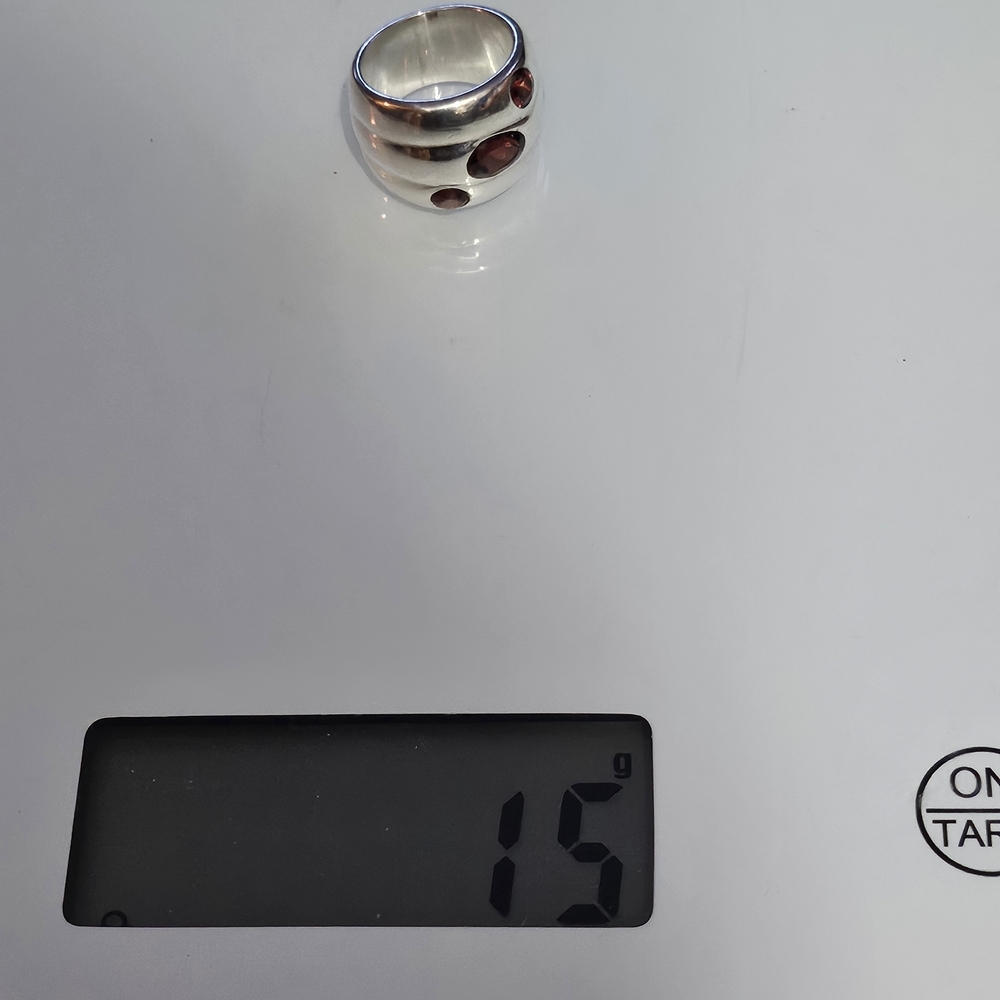 Nicky Butler Silver Cigar Band Ring - Picture 7 of 8